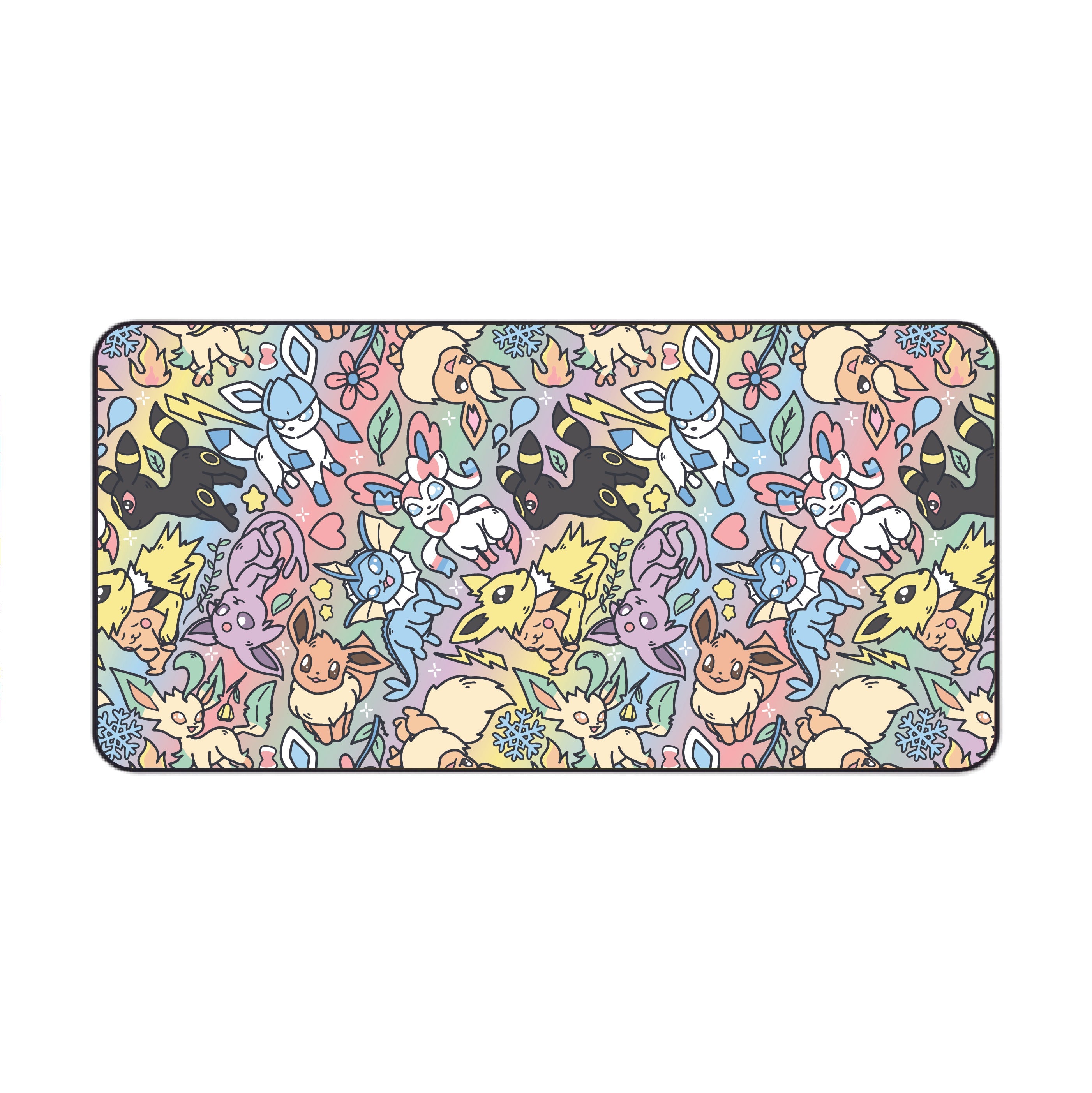Eevee Rainbow Desk Mat