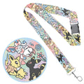 Eeveelution (Rainbow) Breakaway Lanyard