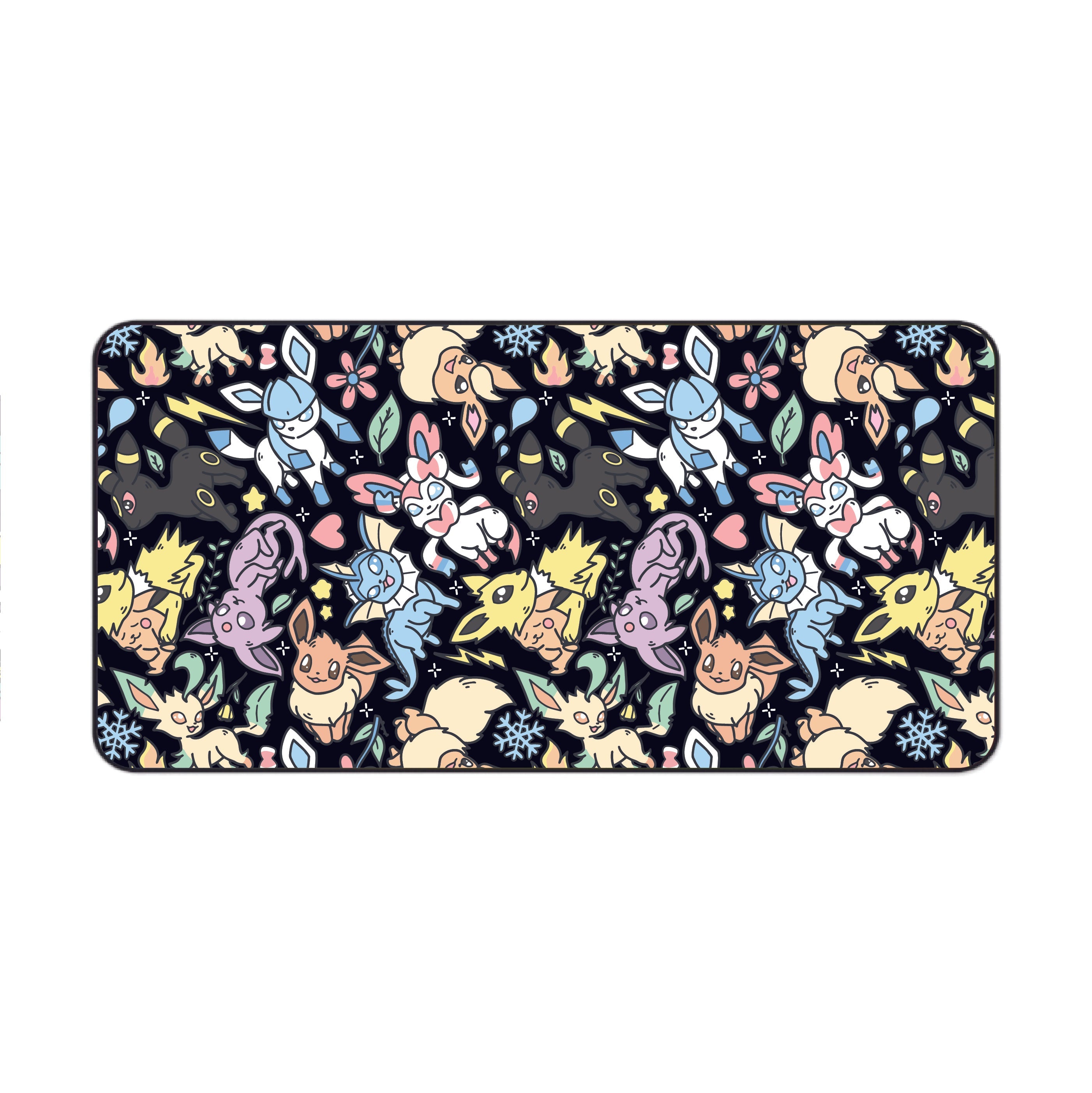 Eevee Black Desk Mat