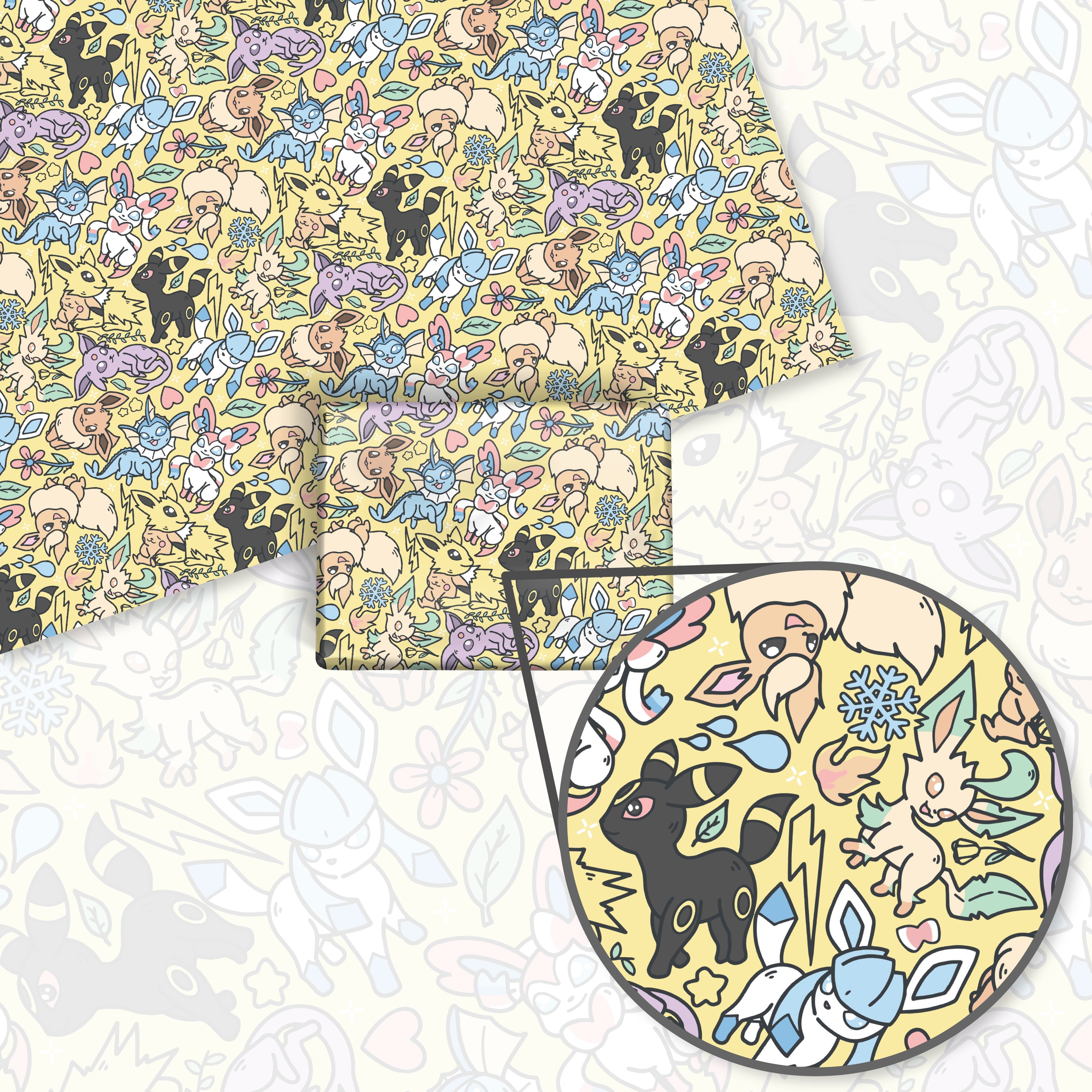 Eeveelution Wrapping Paper
