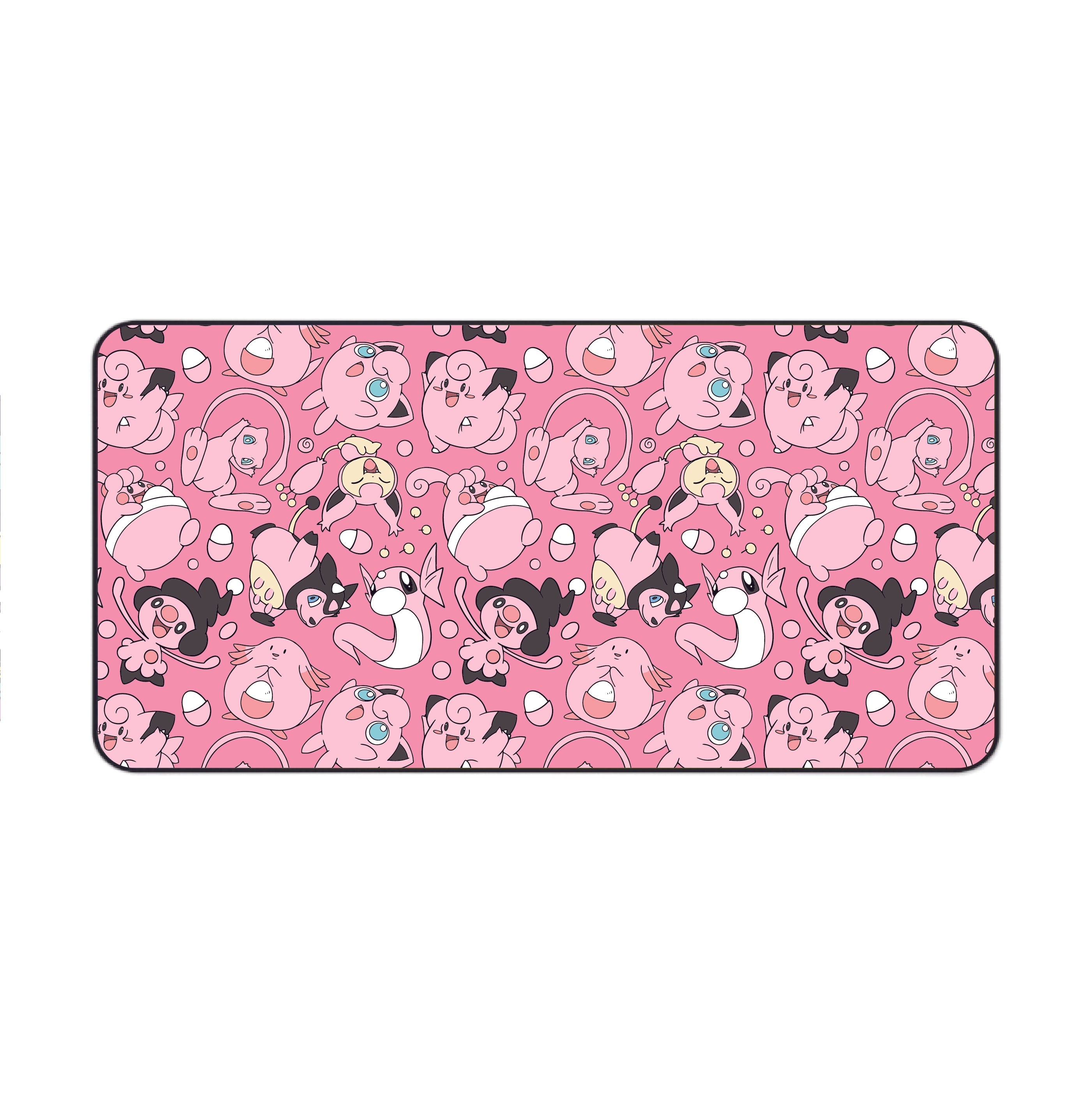 Fairy Light Pink Desk Mat
