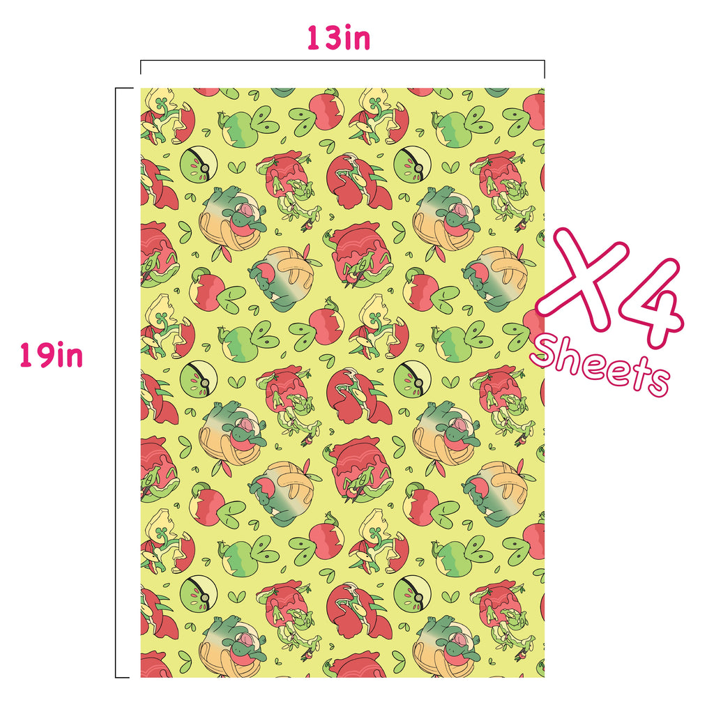 Flapple Wrapping Paper