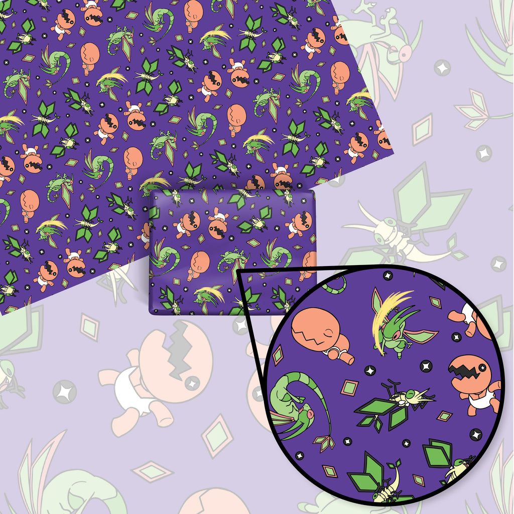 Flygon Wrapping Paper