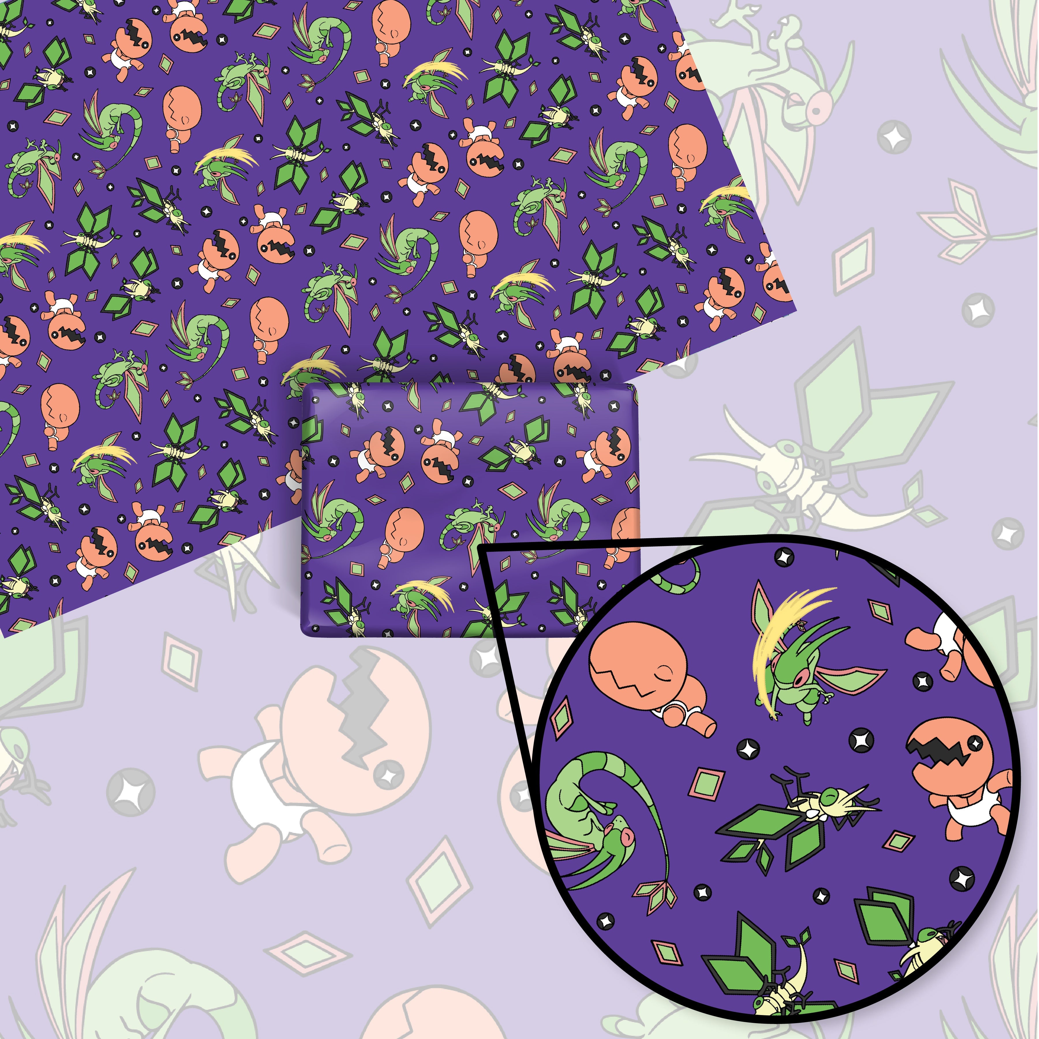 Flygon Wrapping Paper