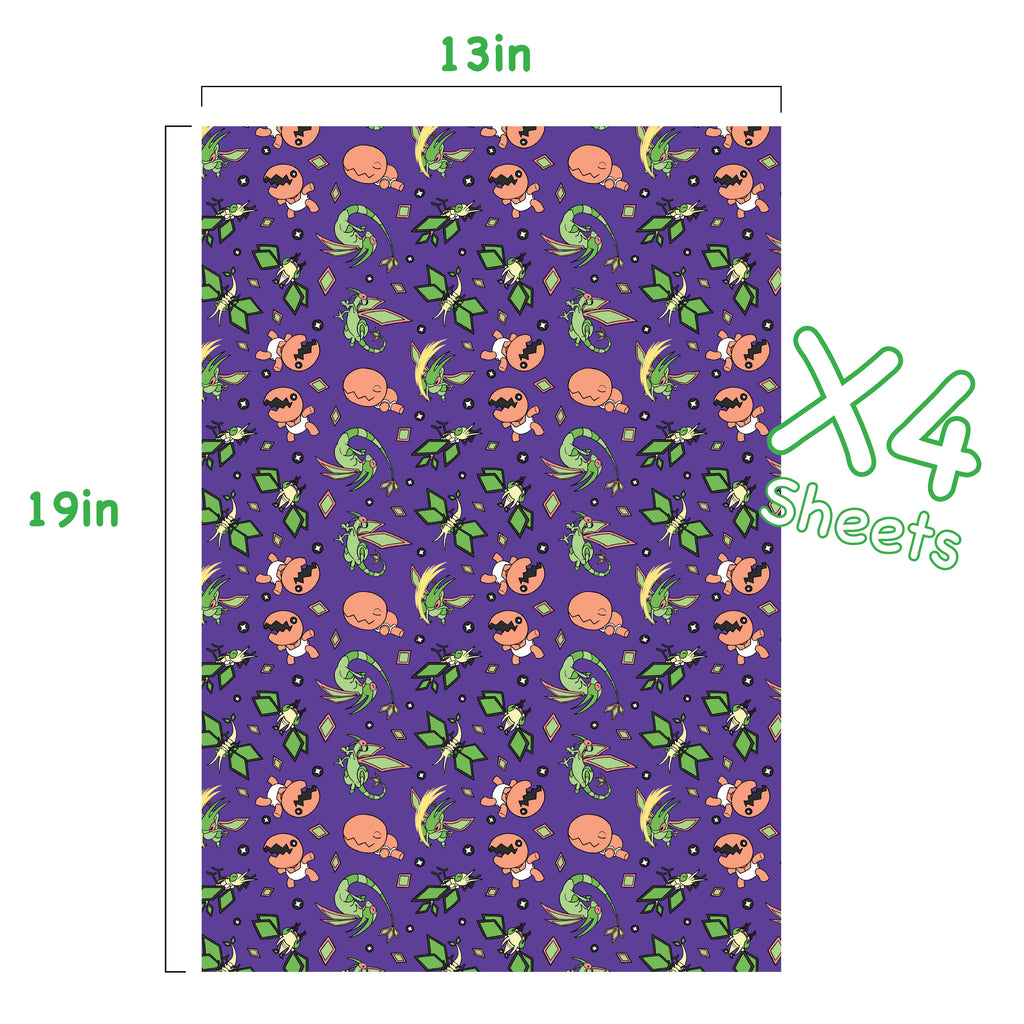 Flygon Wrapping Paper