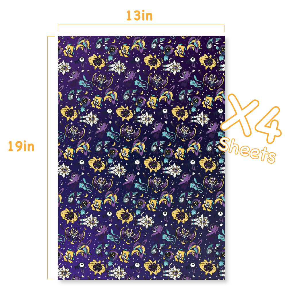 Galaxy Pattern Wrapping Paper
