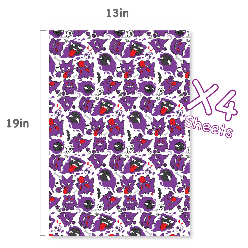 Gengar Evolution Wrapping Paper