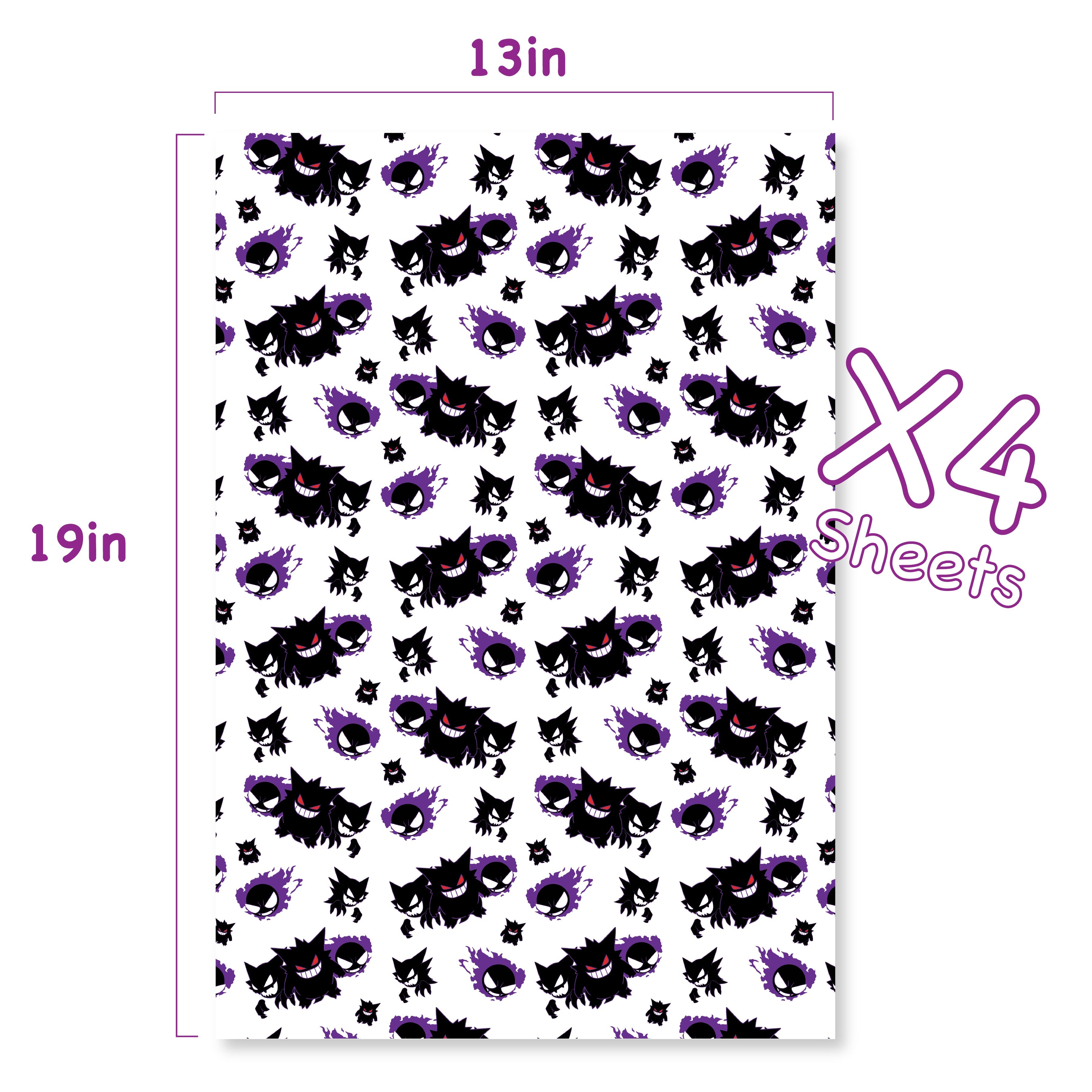 Gengar Evolution Wrapping Paper