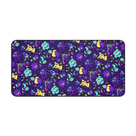 Ghost Pattern Desk Mat