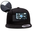 Glaceon Black Snap-Back Hat Velcro