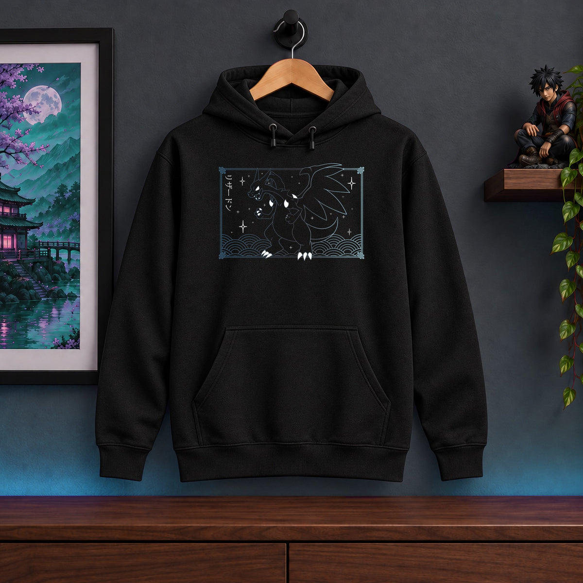 Charizard Black Hoodie