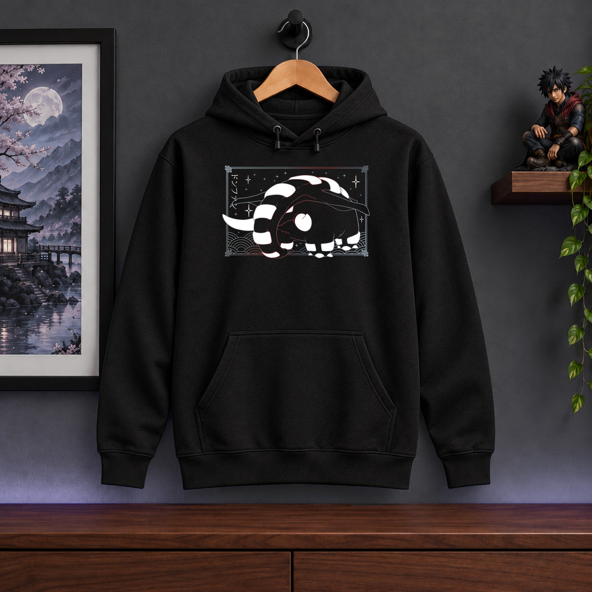 Donphan Black Hoodie