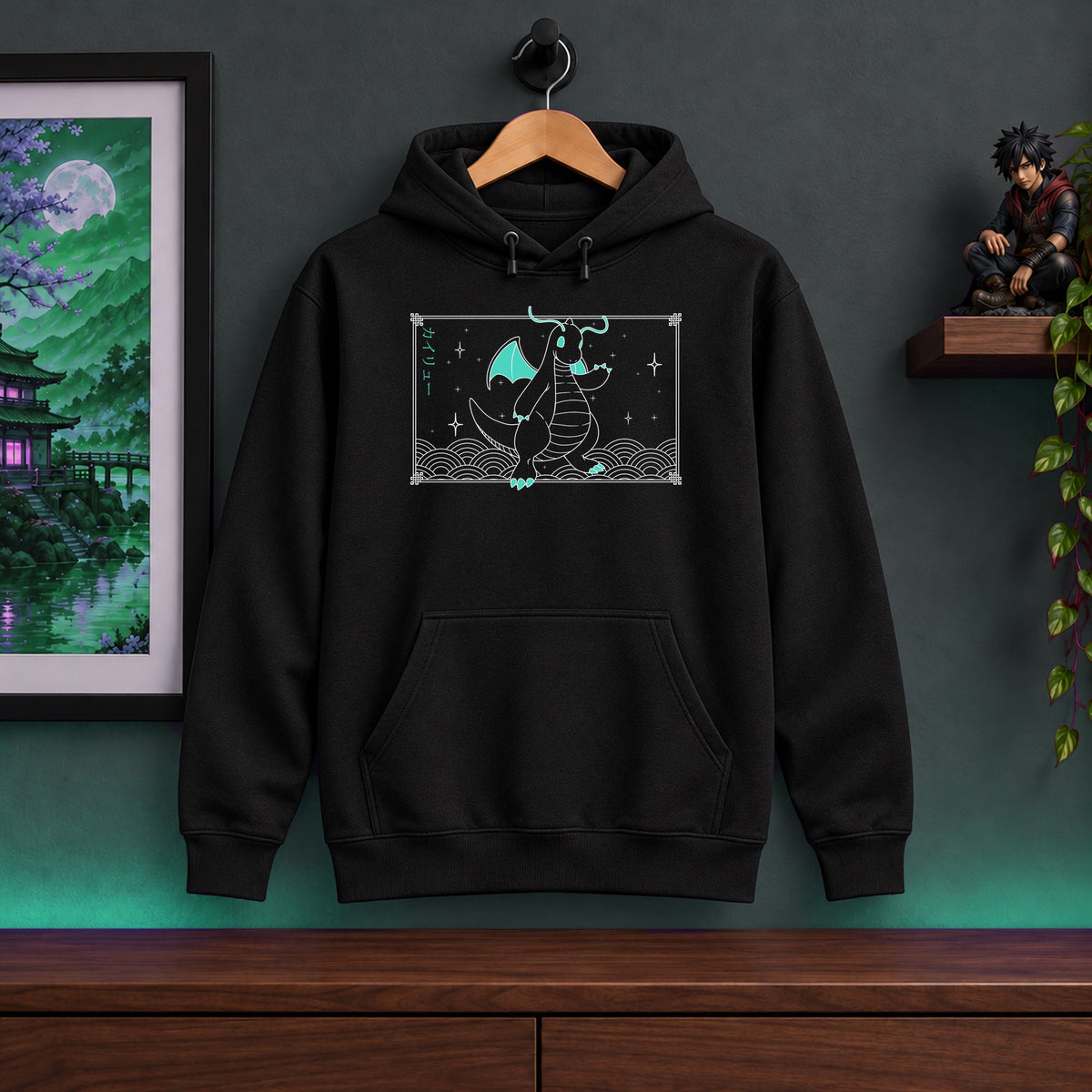 Dragonite Black Hoodie