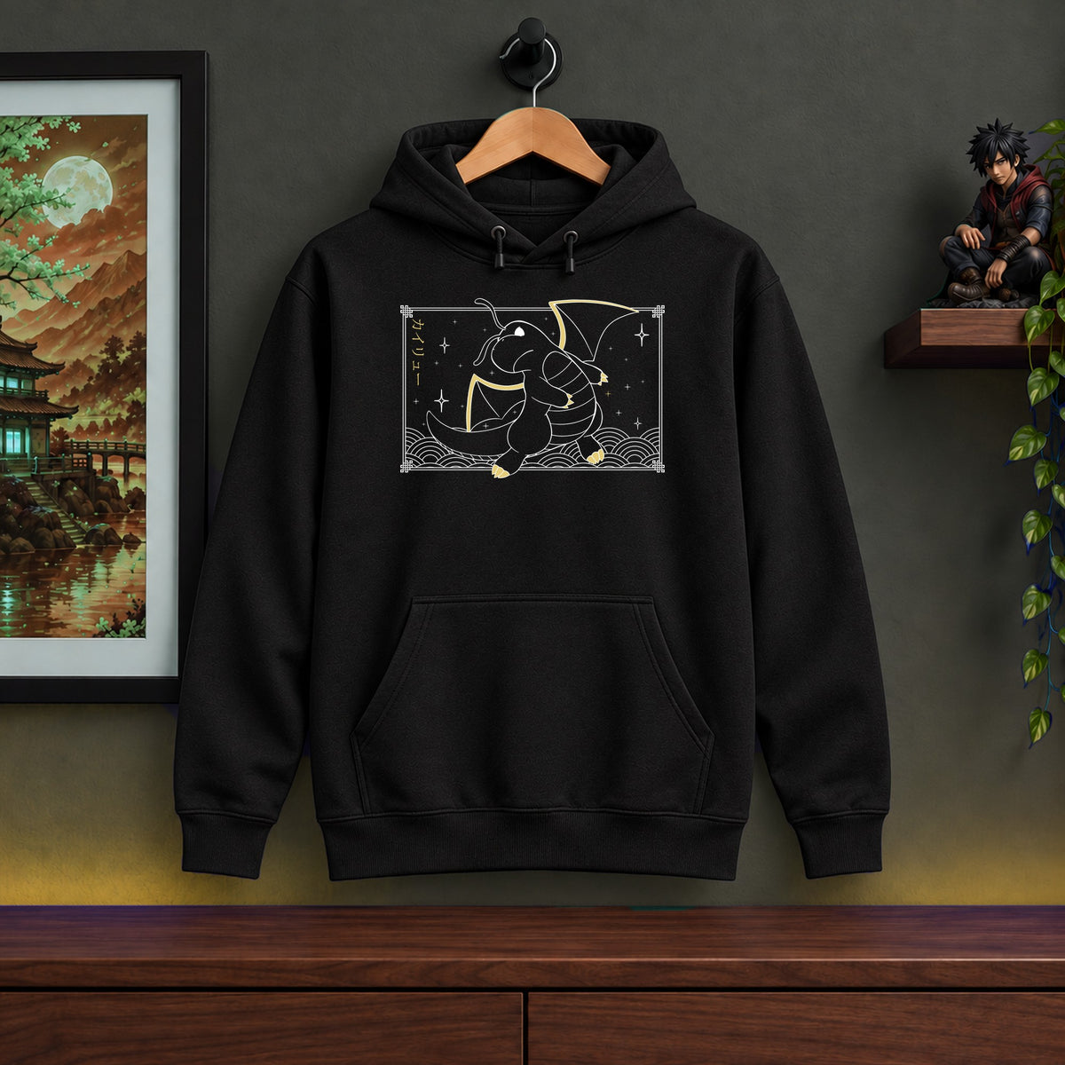 Dragonite Black Hoodie