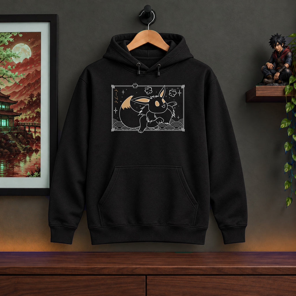 Eevee Black Hoodie