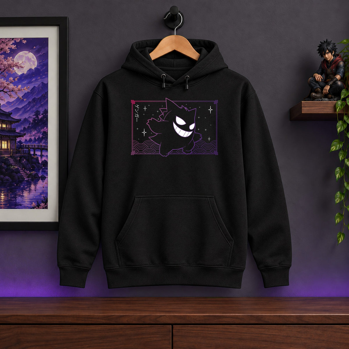Gengar Black Hoodie