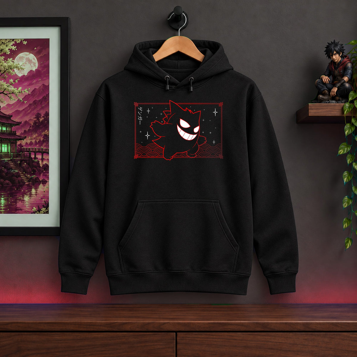 Gengar Black Hoodie