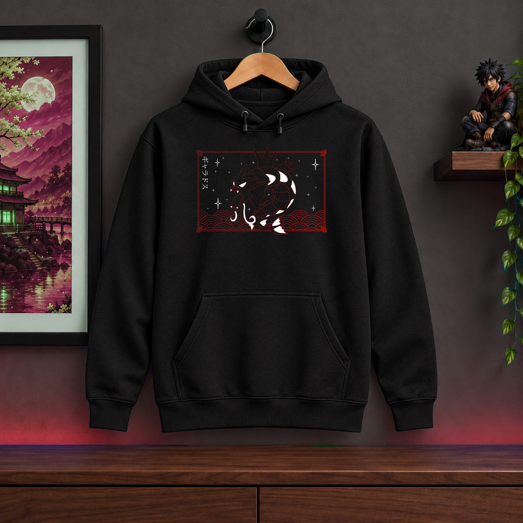 Gyarados Black Hoodie