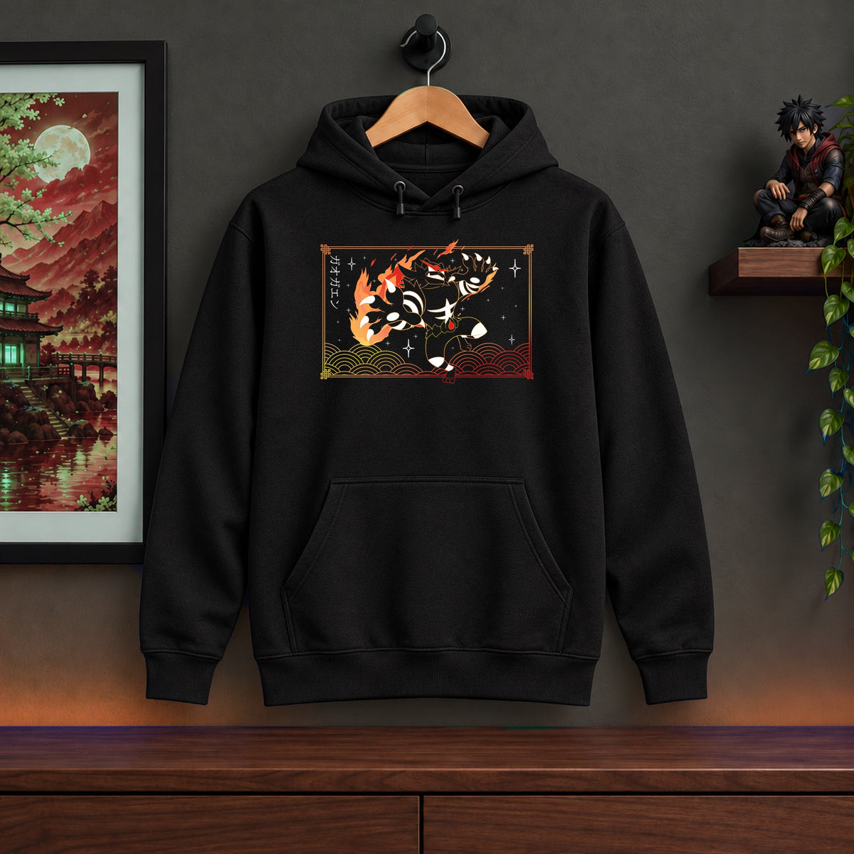 Incineroar Black Hoodie