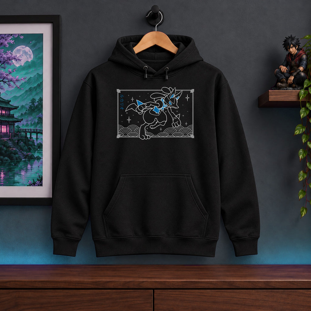 Lucario Black Hoodie