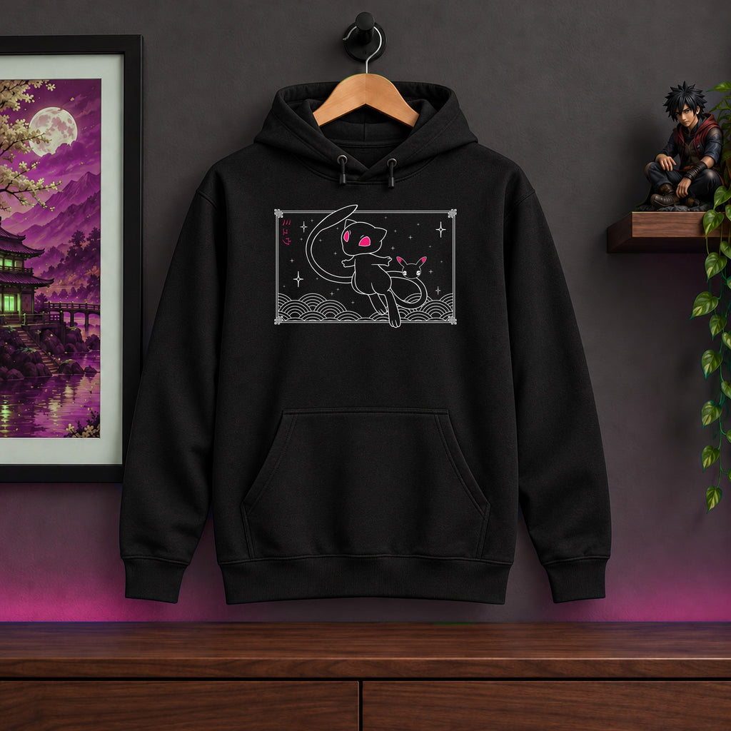 Mew Black Hoodie