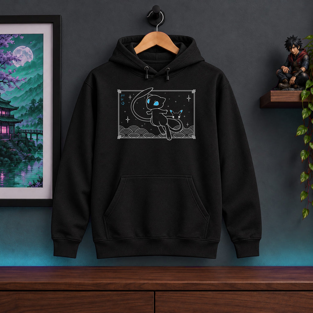 Mew Black Hoodie