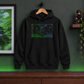 Mewtwo & Mew Black Hoodie