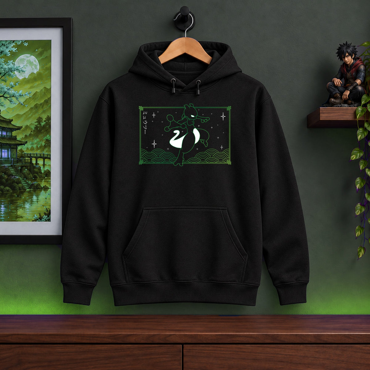 Mewtwo Black Hoodie