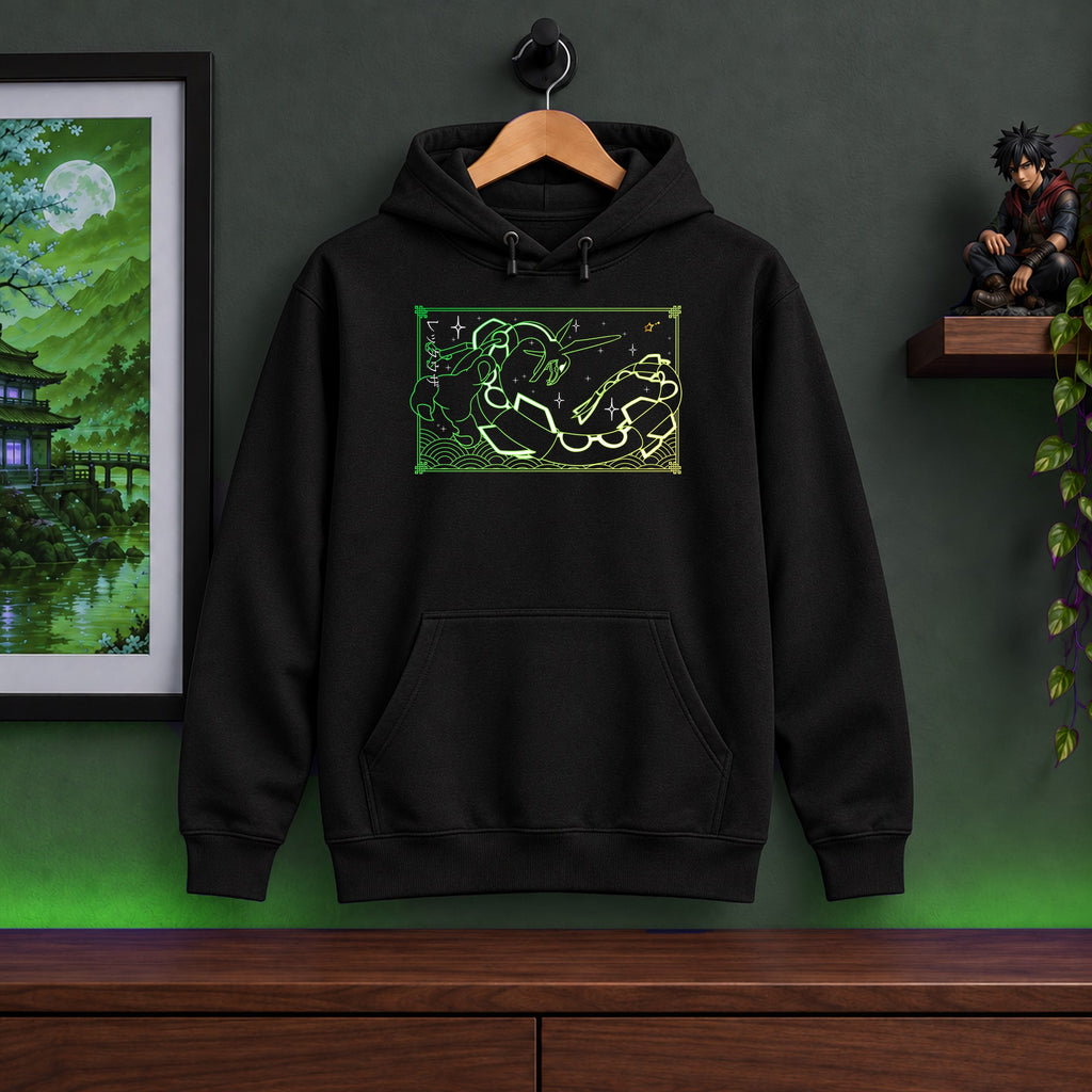 Rayquaza Black Hoodie