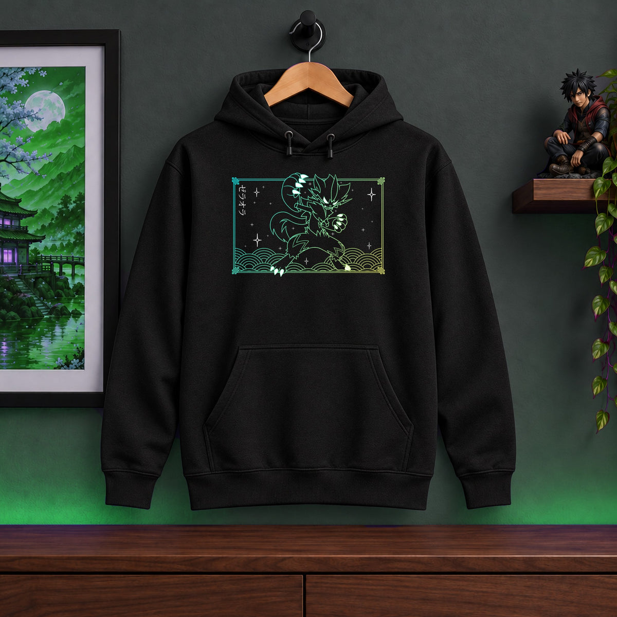 Zeraora Black Hoodie