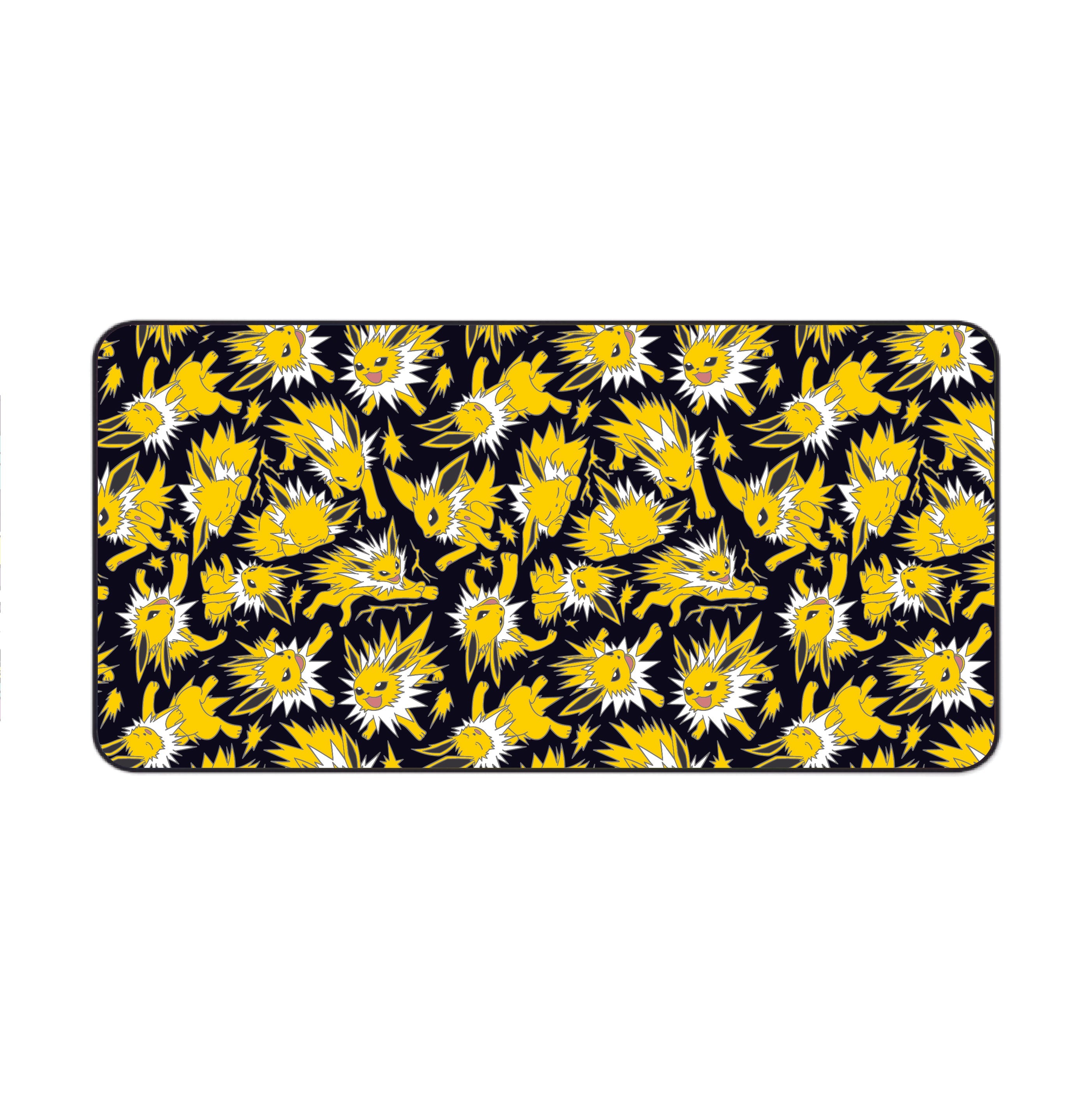 Jolteon Black Desk Mat