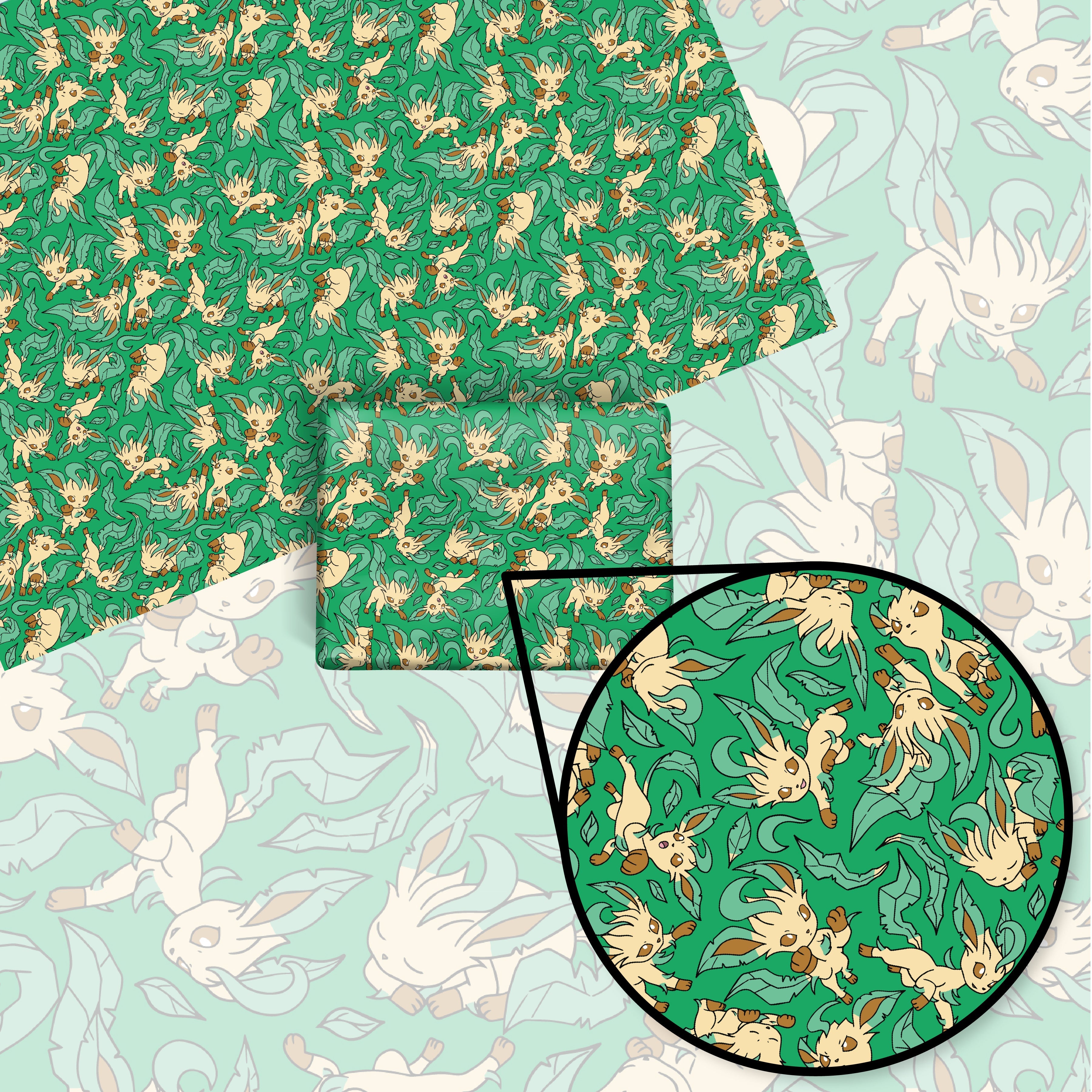 Leafeon Wrapping Paper