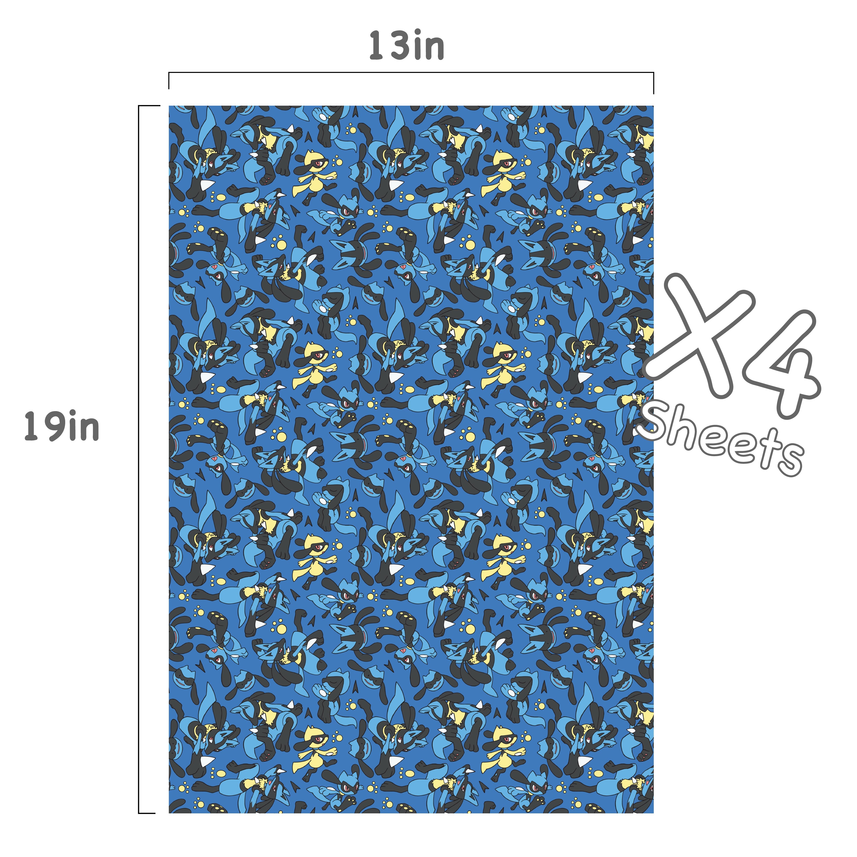 Lucario Wrapping Paper