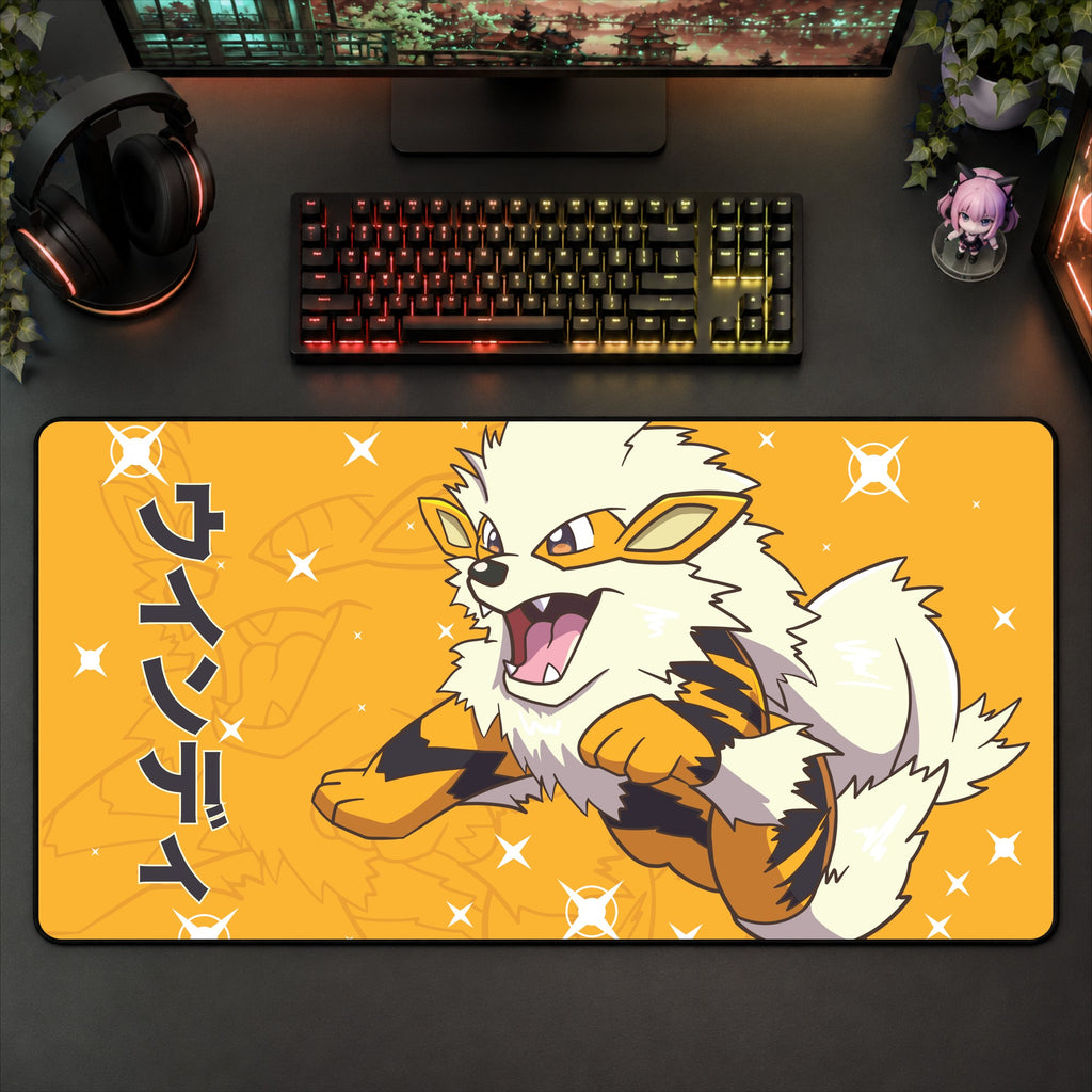 Arcanine Desk Mat