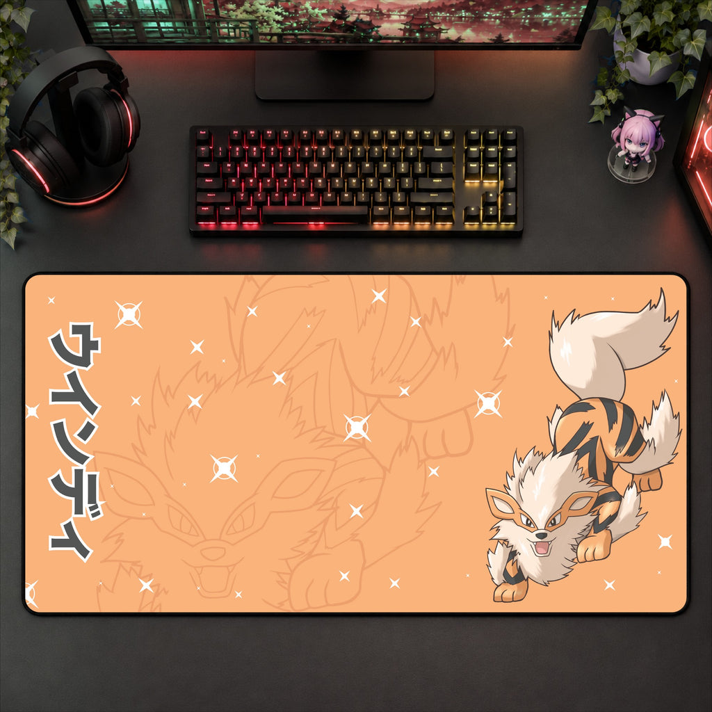 Arcanine Desk Mat