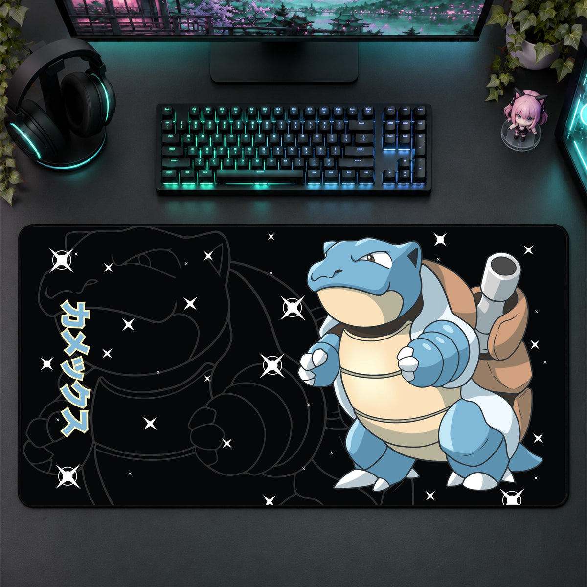 Blastoise Desk Mat