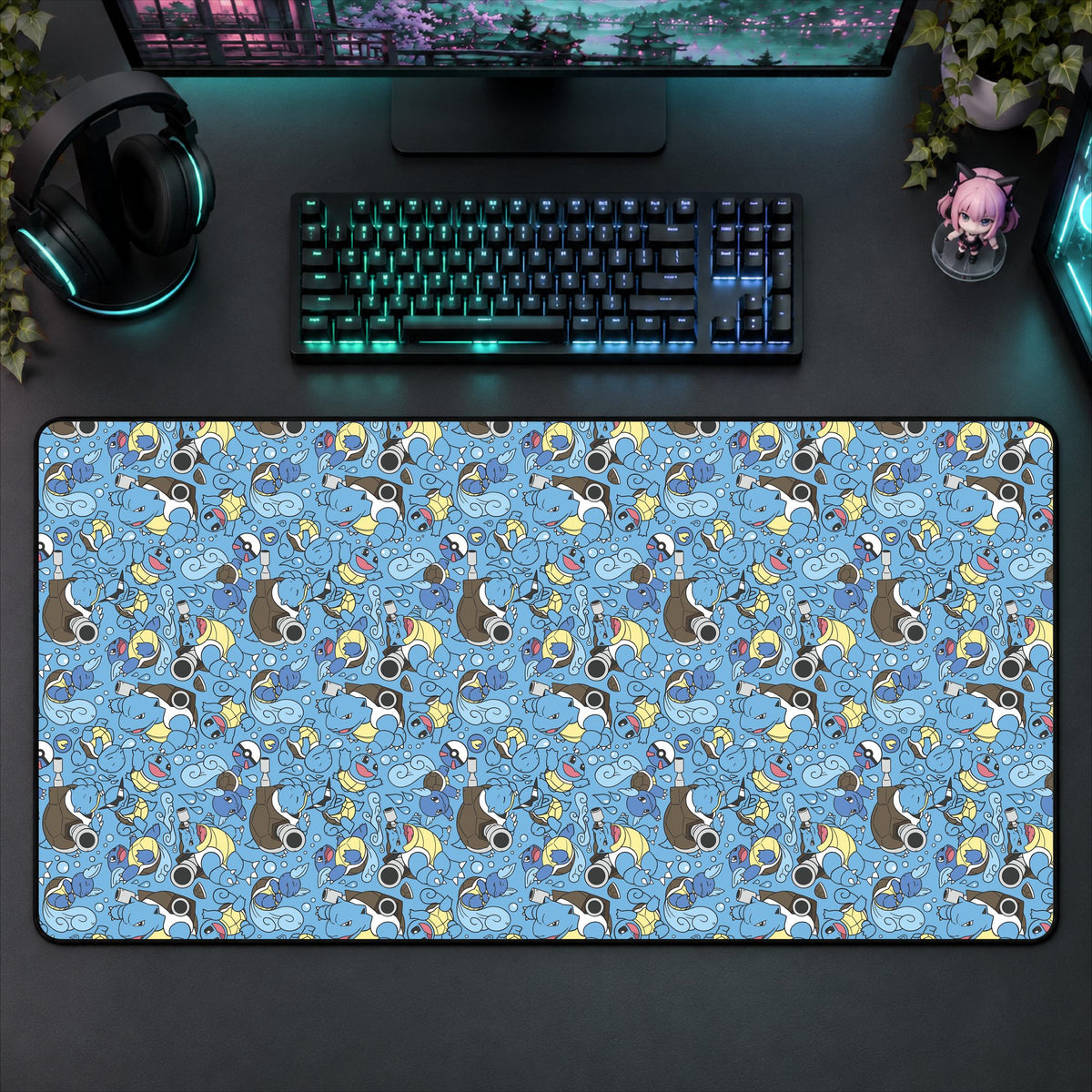 Blastoise Desk Mat