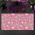 Chimchar Pink Desk Mat