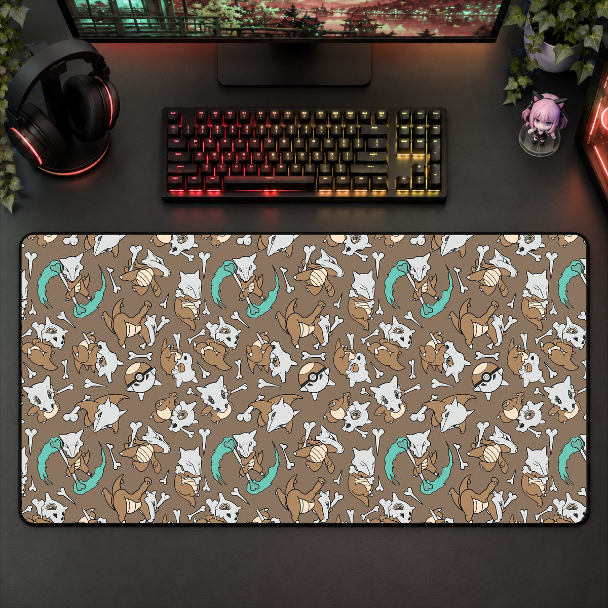 Cubone Desk Mat