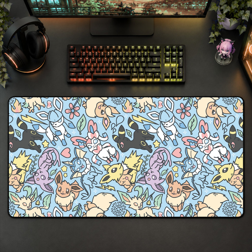 Eevee Blue Desk Mat
