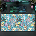 Eevee Teal Desk Mat