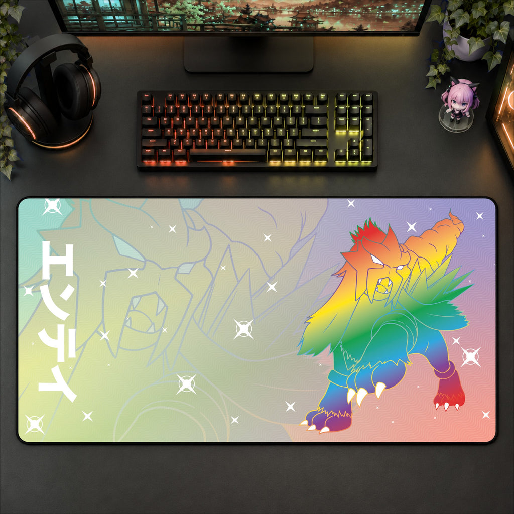 Entei Desk Mat