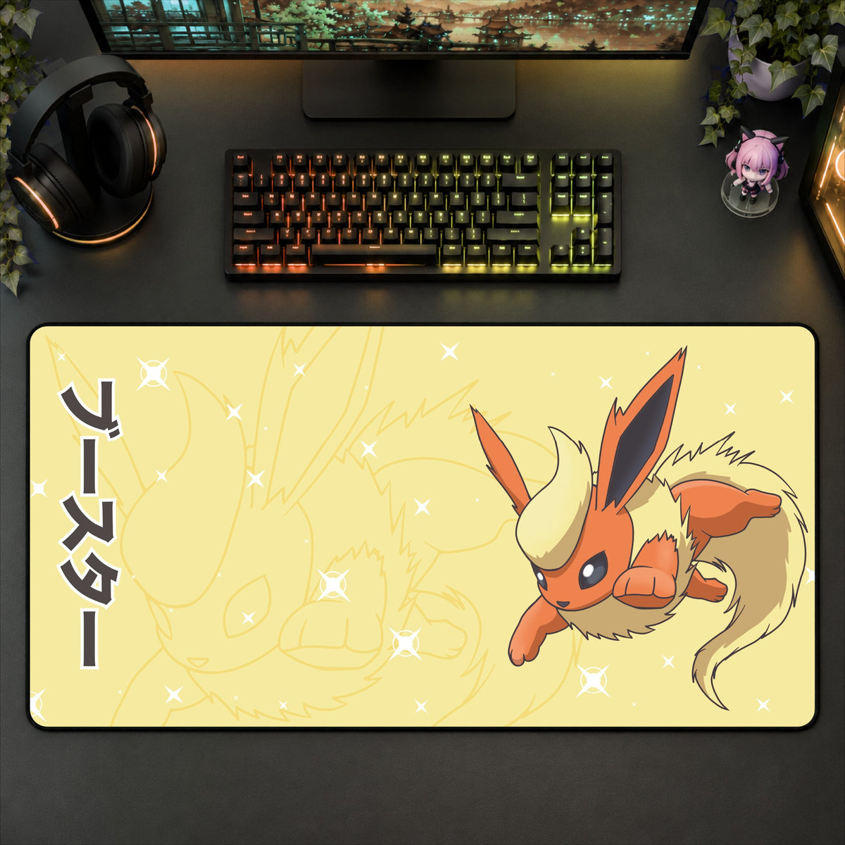 Flareon Desk Mat