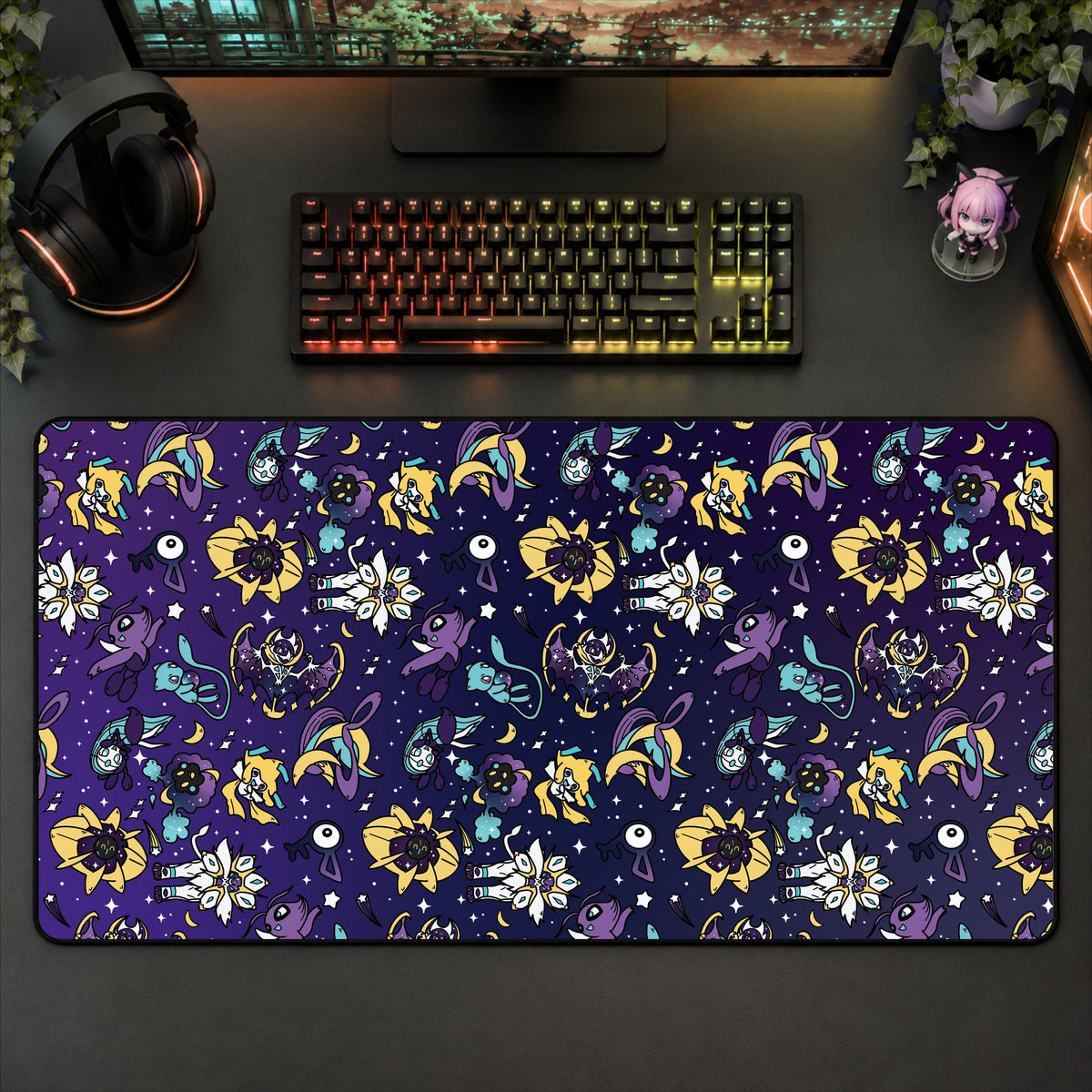 Galaxy Pattern Desk Mat