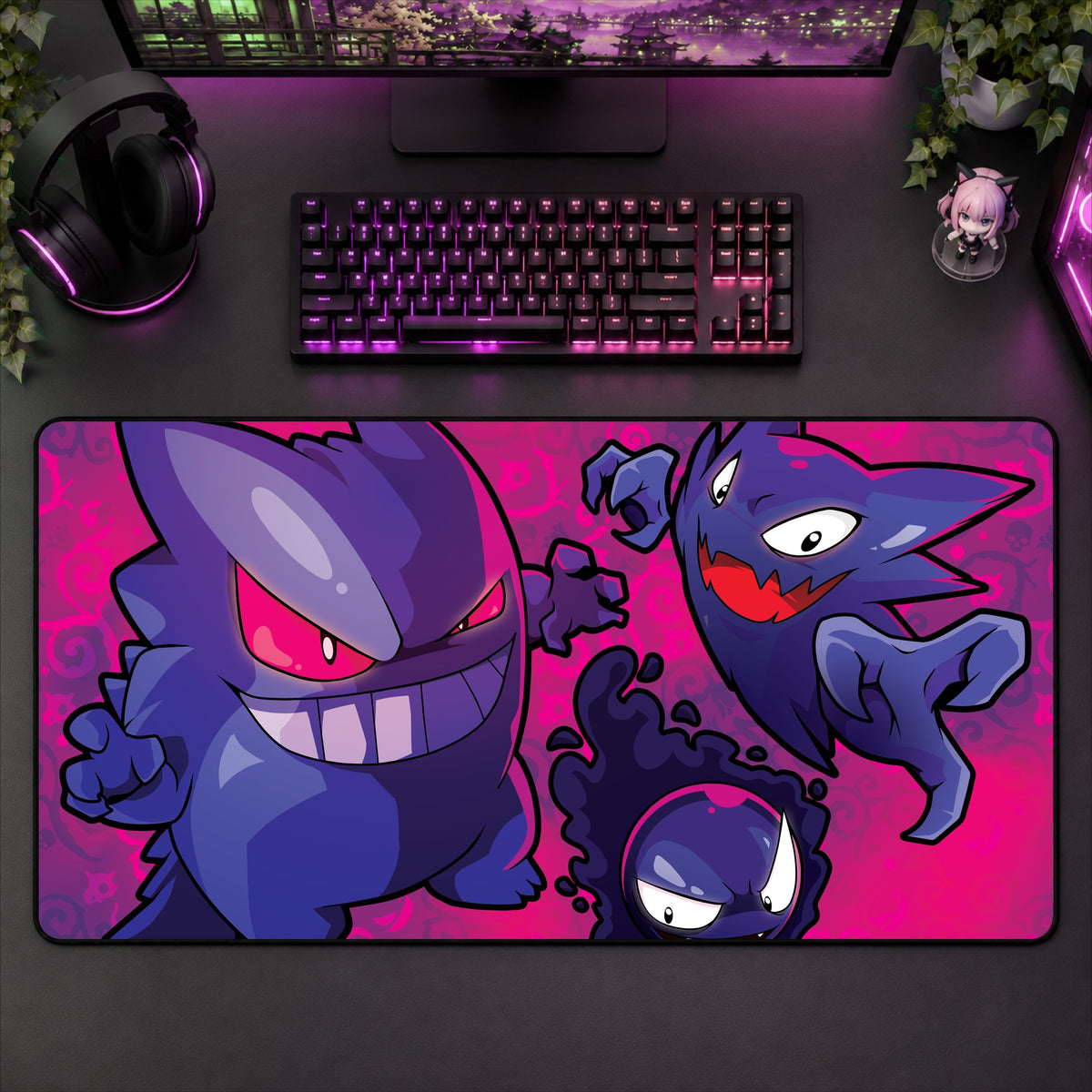 Gengar Evolutions Desk Mat
