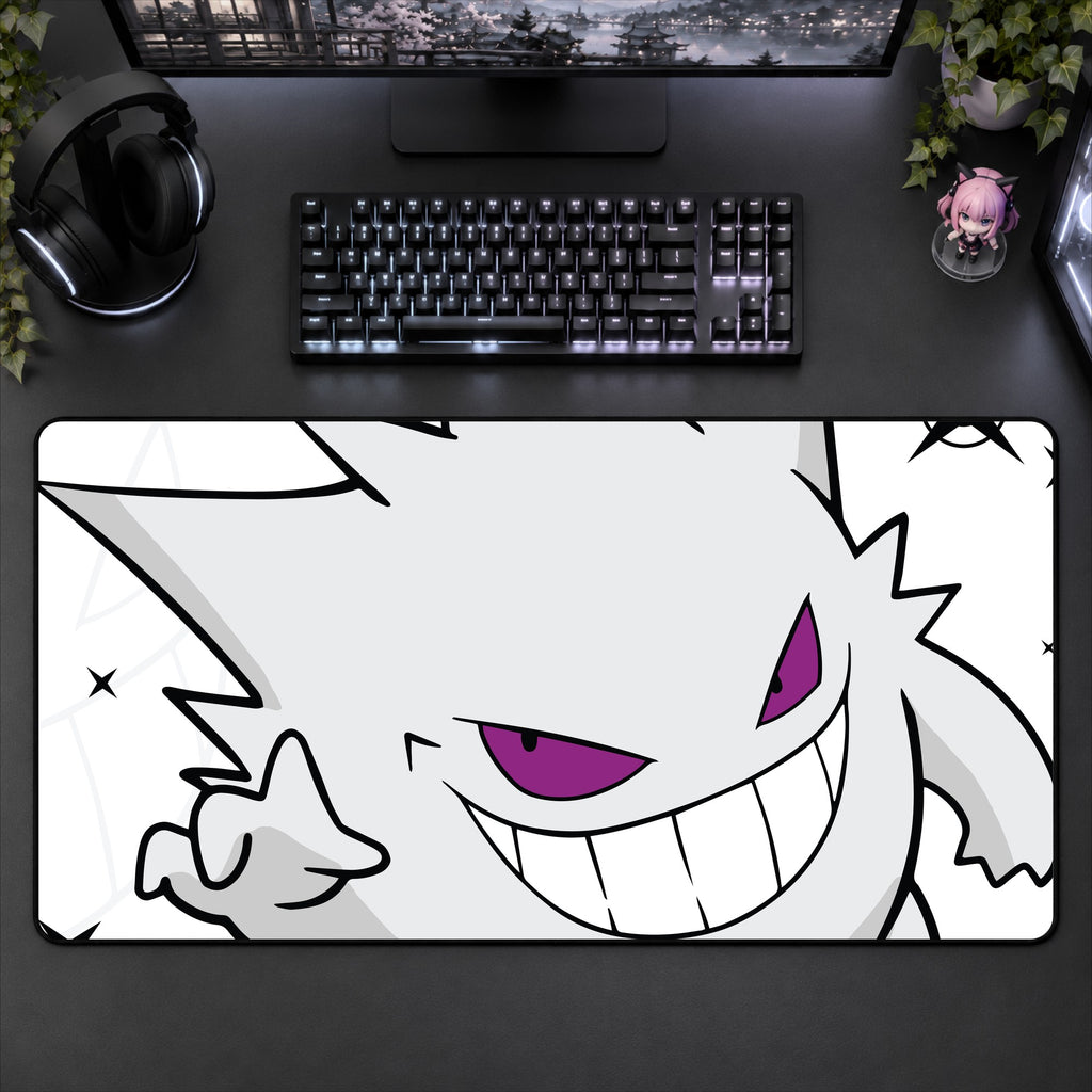 Gengar Desk Mat (White)