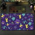 Gengar Ghost Pattern Desk Mat