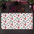 Go Pattern Desk Mat