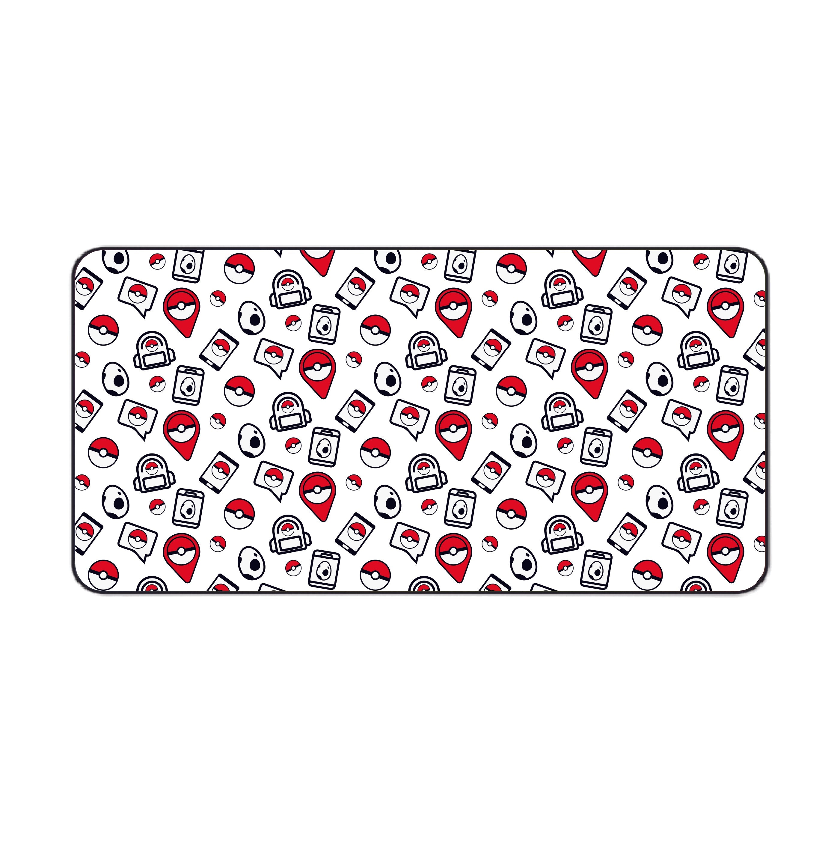 Go Pattern Desk Mat
