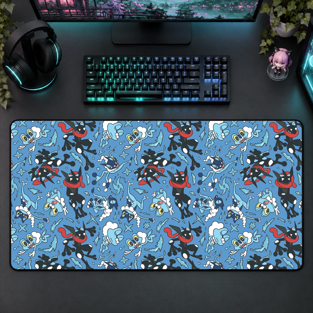 Greninja Desk Mat